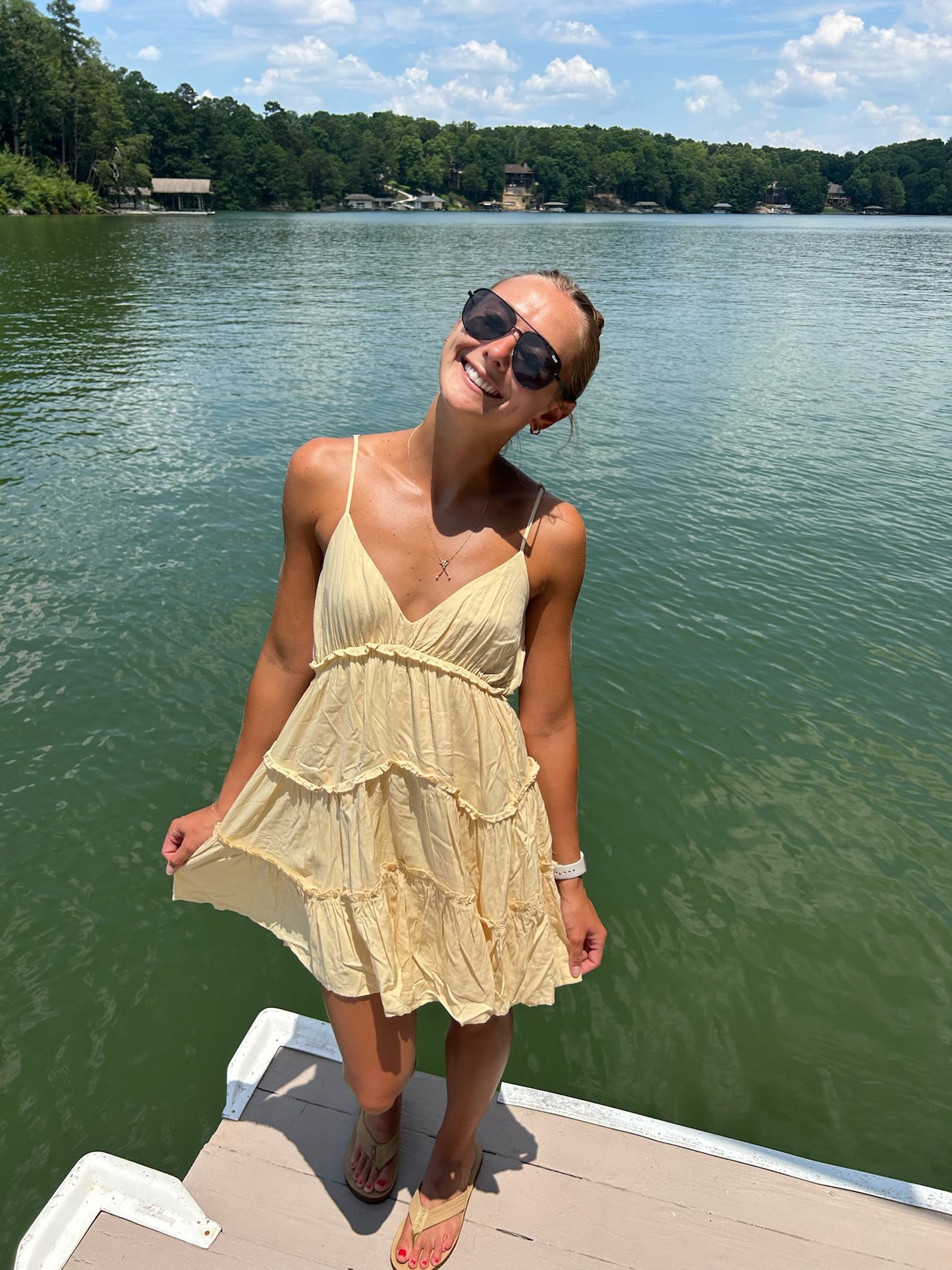 Riley Ruffle Tiered Sun Dress