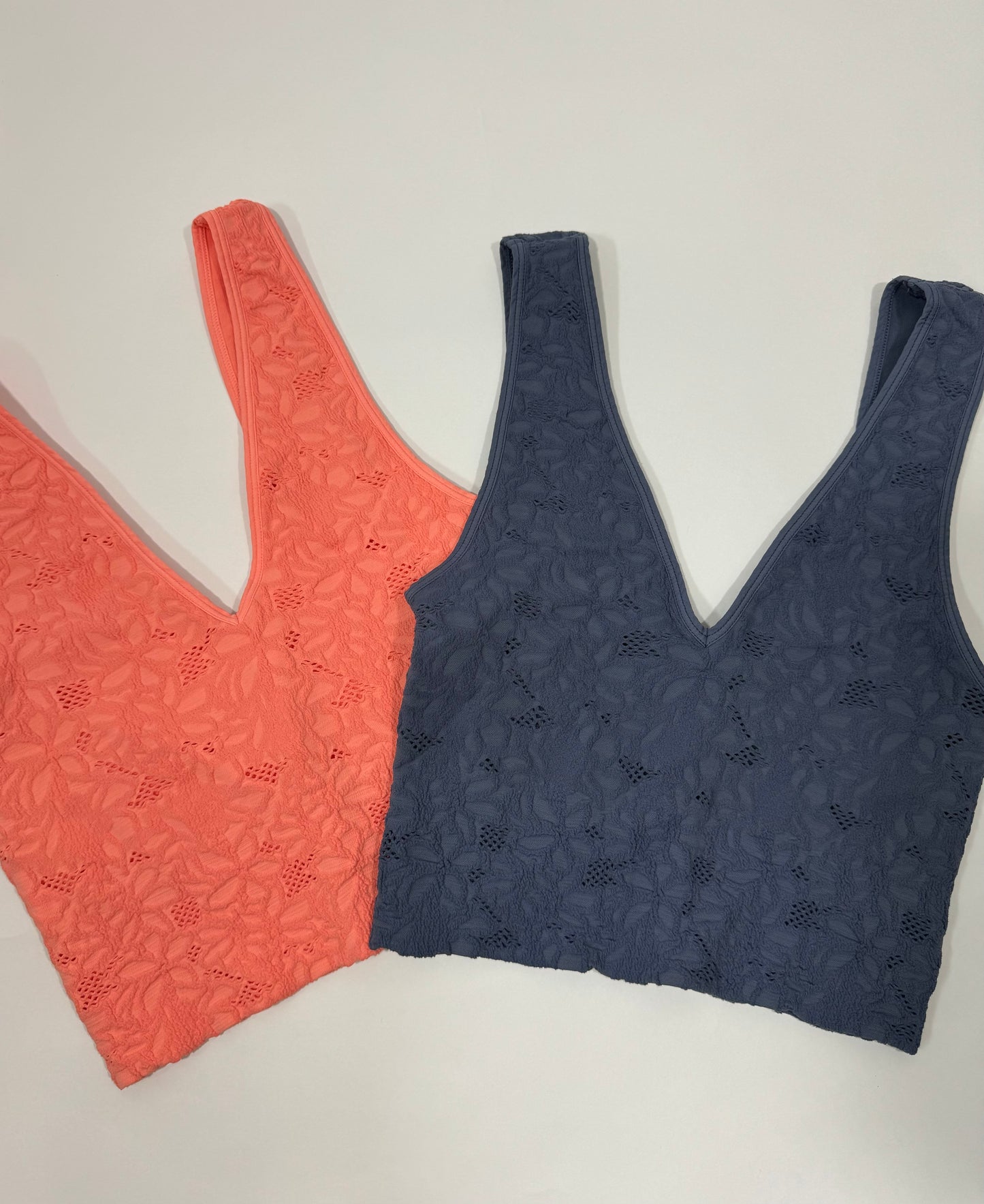 Lucy Lace V-Neck Tank Top