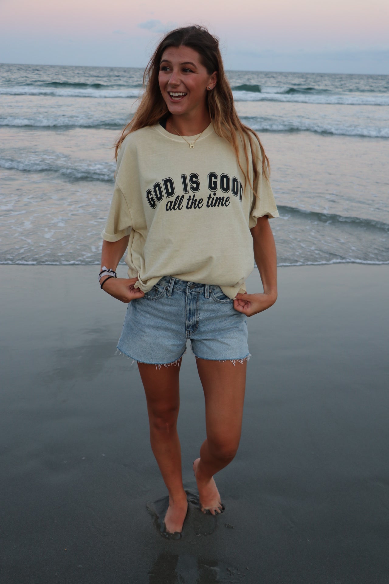 Oversized Boyfriend Fit Organic Cotton Drop Shoulder Graphic Tees