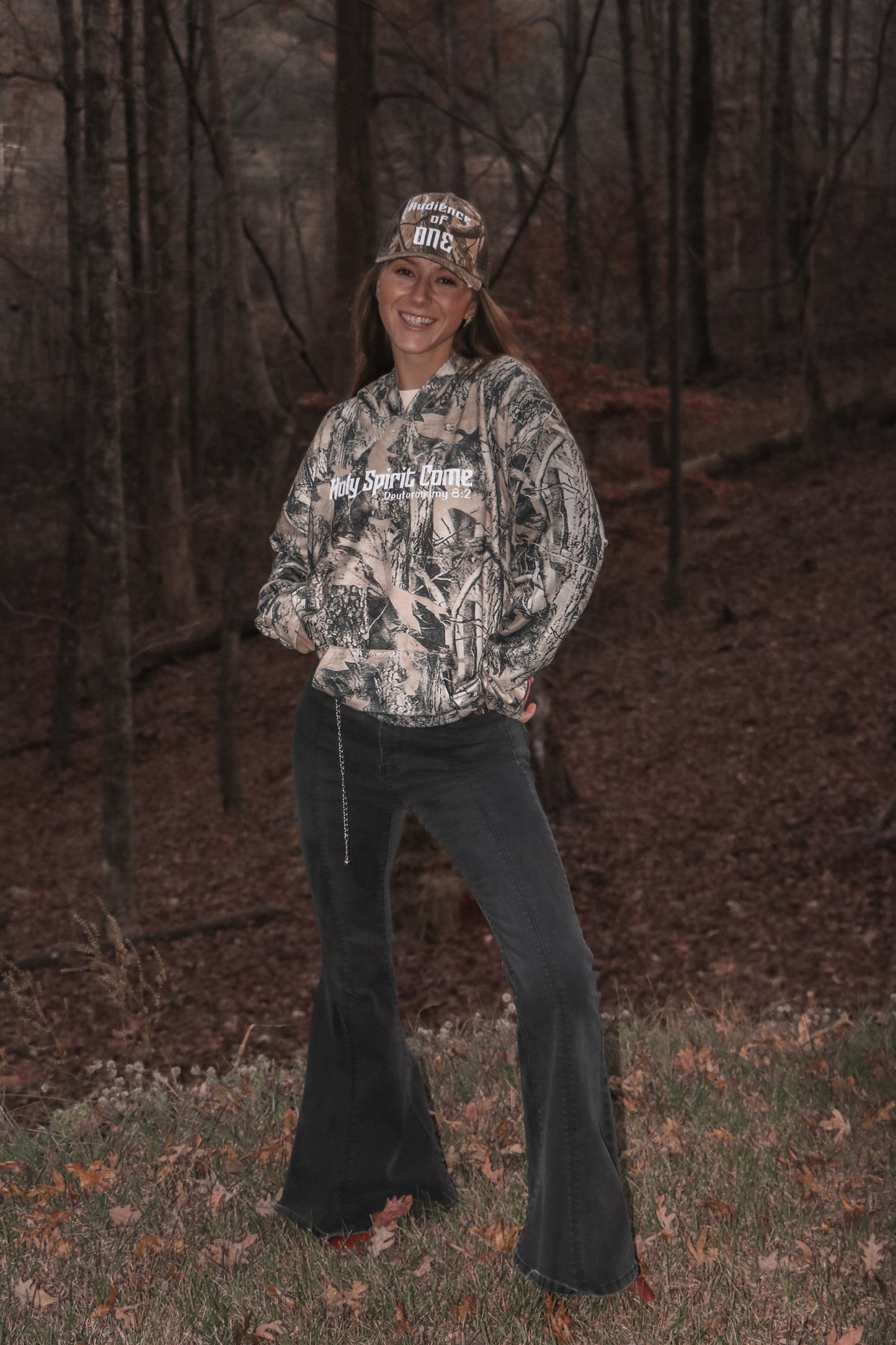 Holy Spirit Come Camo Hoodie