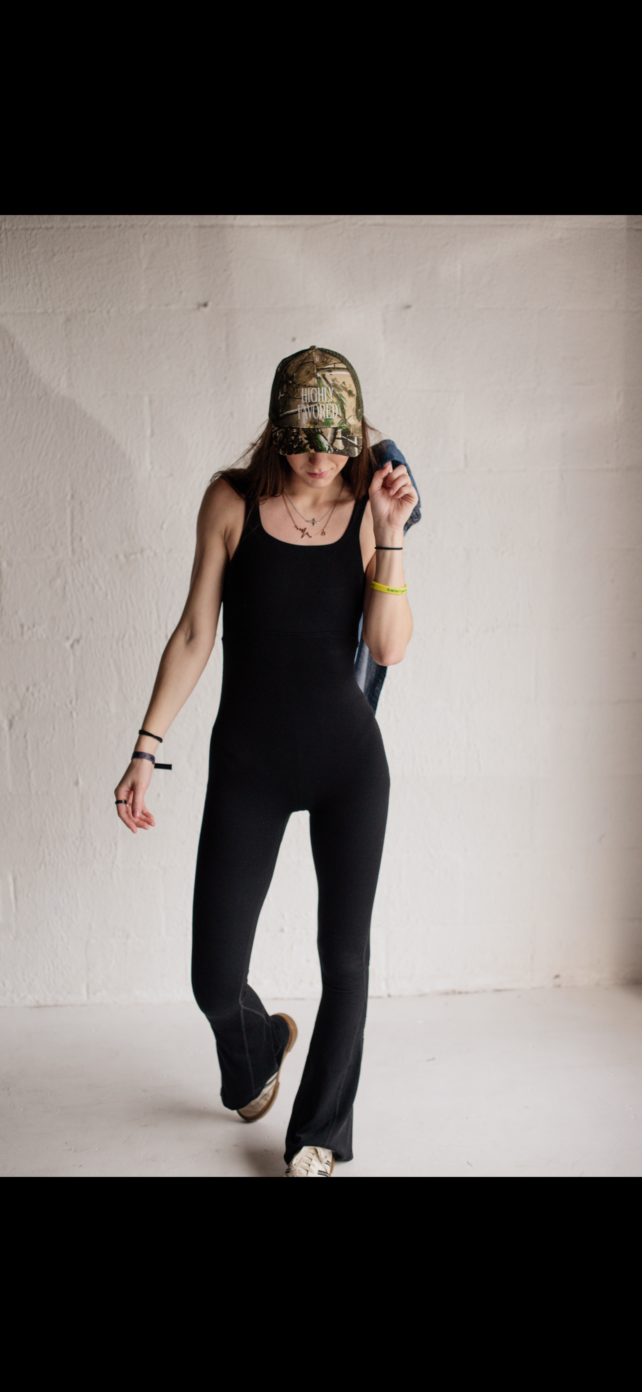 Highly Favored Camo Unisex Camo Adjustable Hat