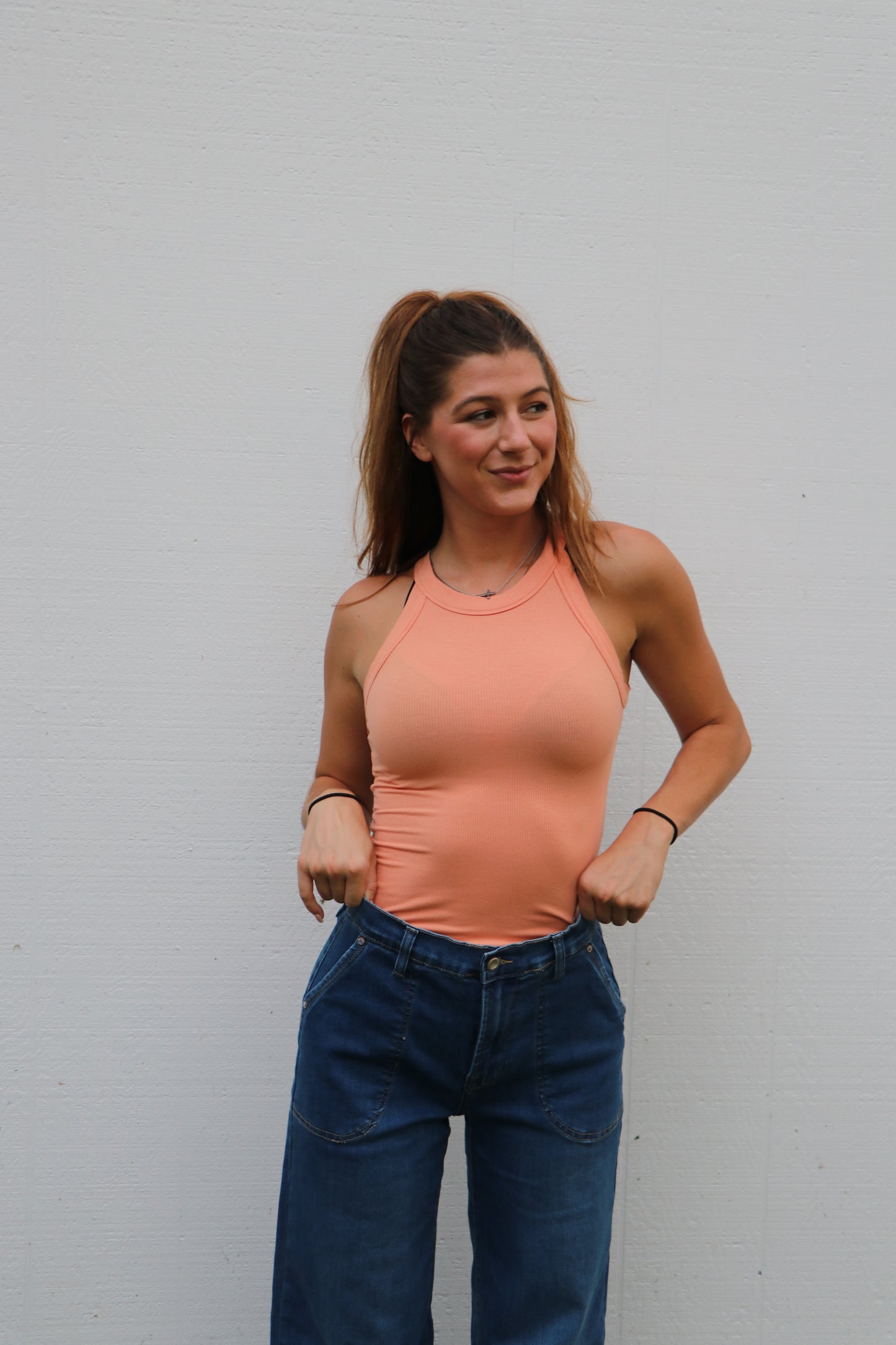Everyday Classic Cotton Round Neck Racerback Tank