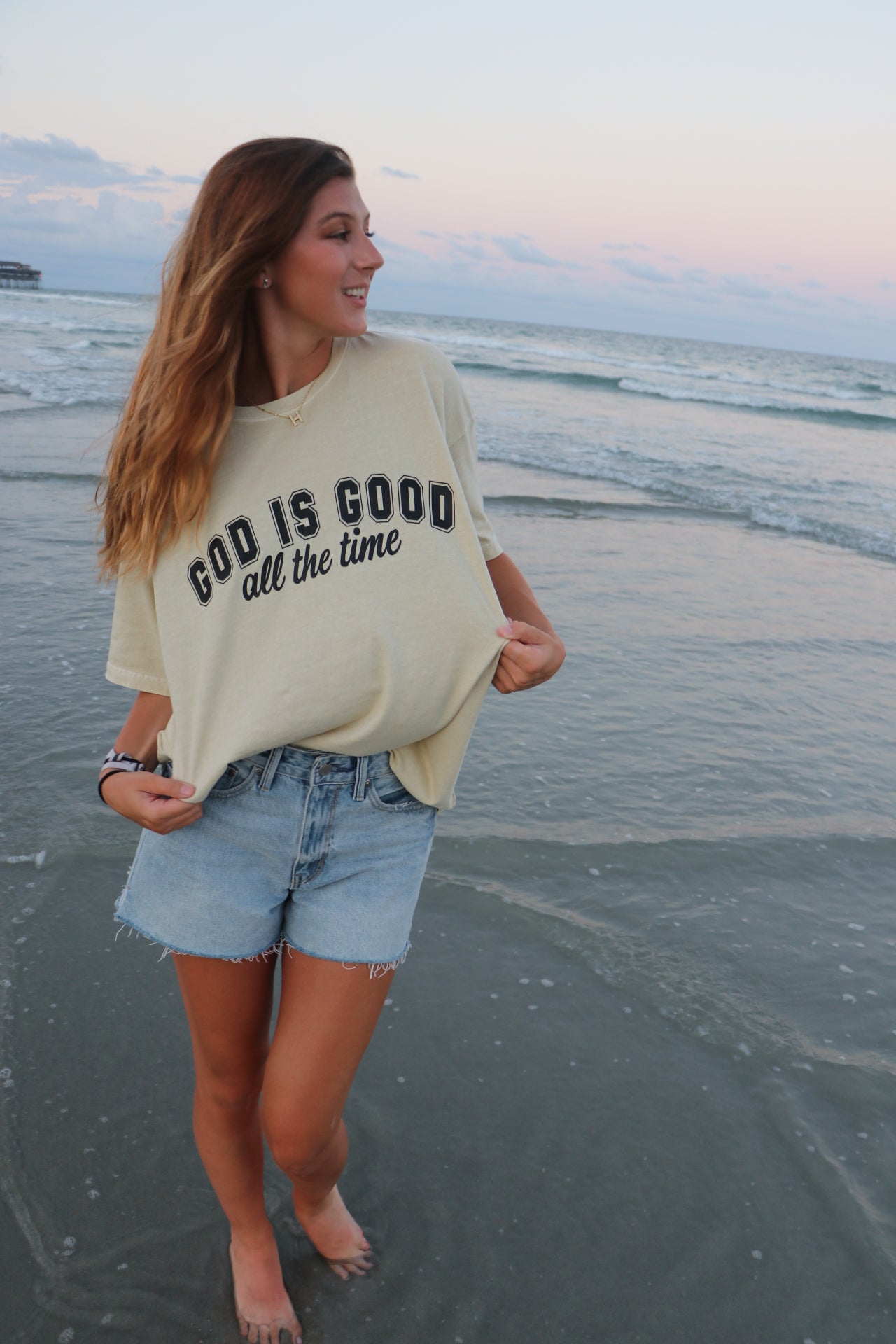 Oversized Boyfriend Fit Organic Cotton Drop Shoulder Graphic Tees