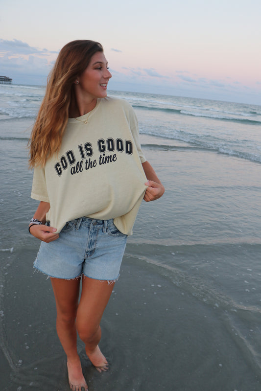 Oversized Boyfriend Fit Organic Cotton Drop Shoulder Graphic Tees