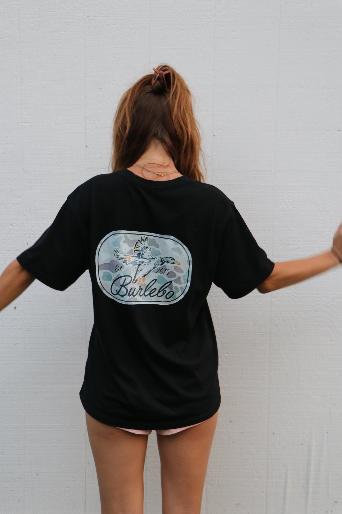 Camo Duck Burlebo Graphic Tee