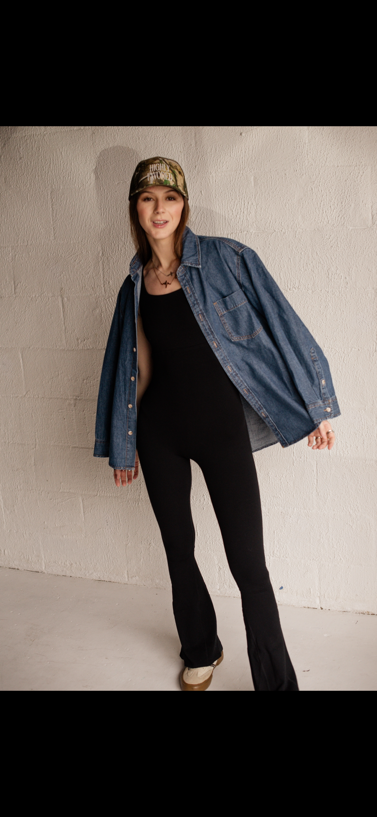 Denim Button Down Shirt