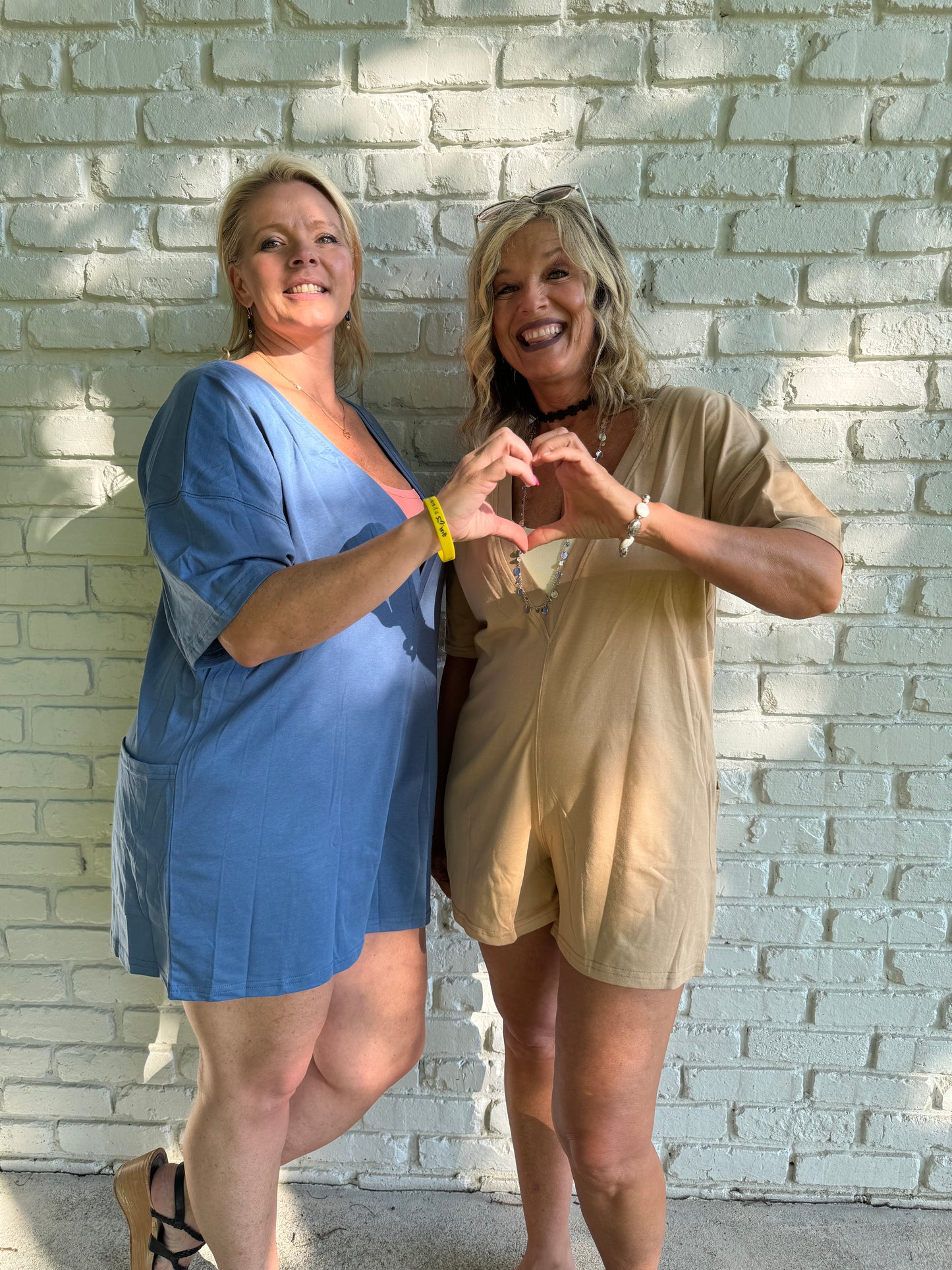 Bailey Backless V-Neck Short Sleeve Pocket Romper