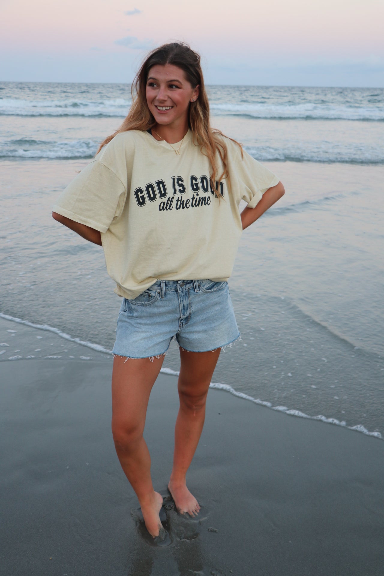 Oversized Boyfriend Fit Organic Cotton Drop Shoulder Graphic Tees