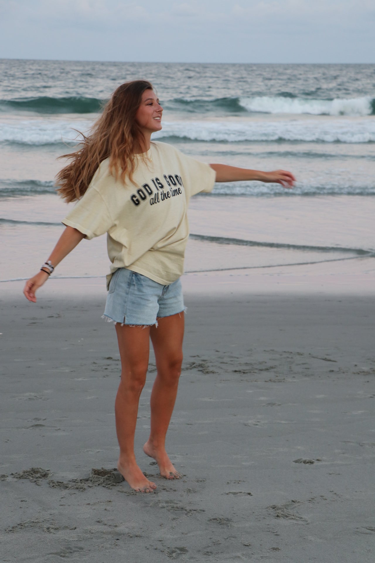 Oversized Boyfriend Fit Organic Cotton Drop Shoulder Graphic Tees