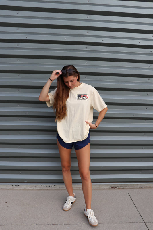 American Flag Duck Drake Graphic Tee