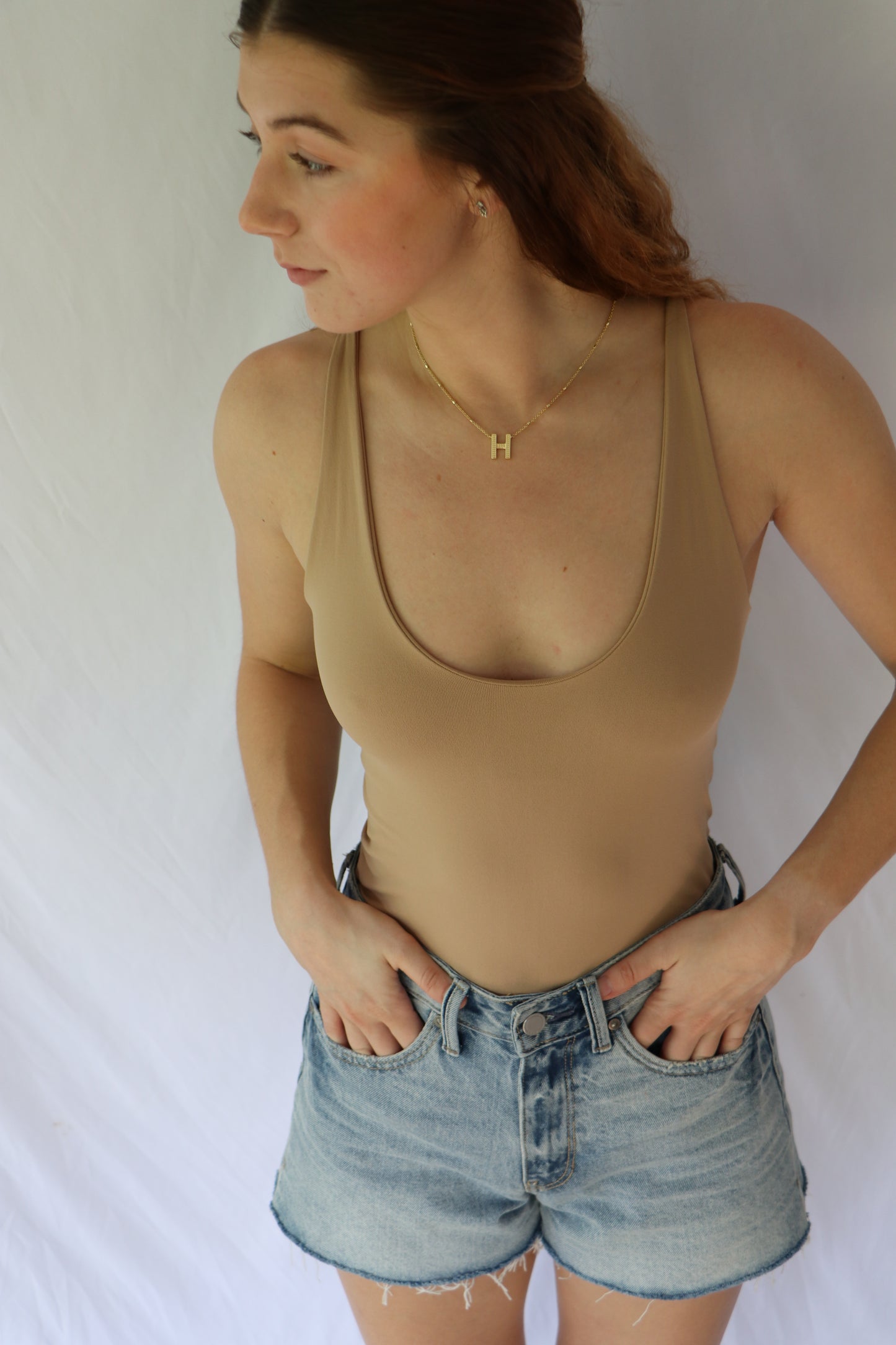 Well Loved Scoop Neck Second Skin Cami
