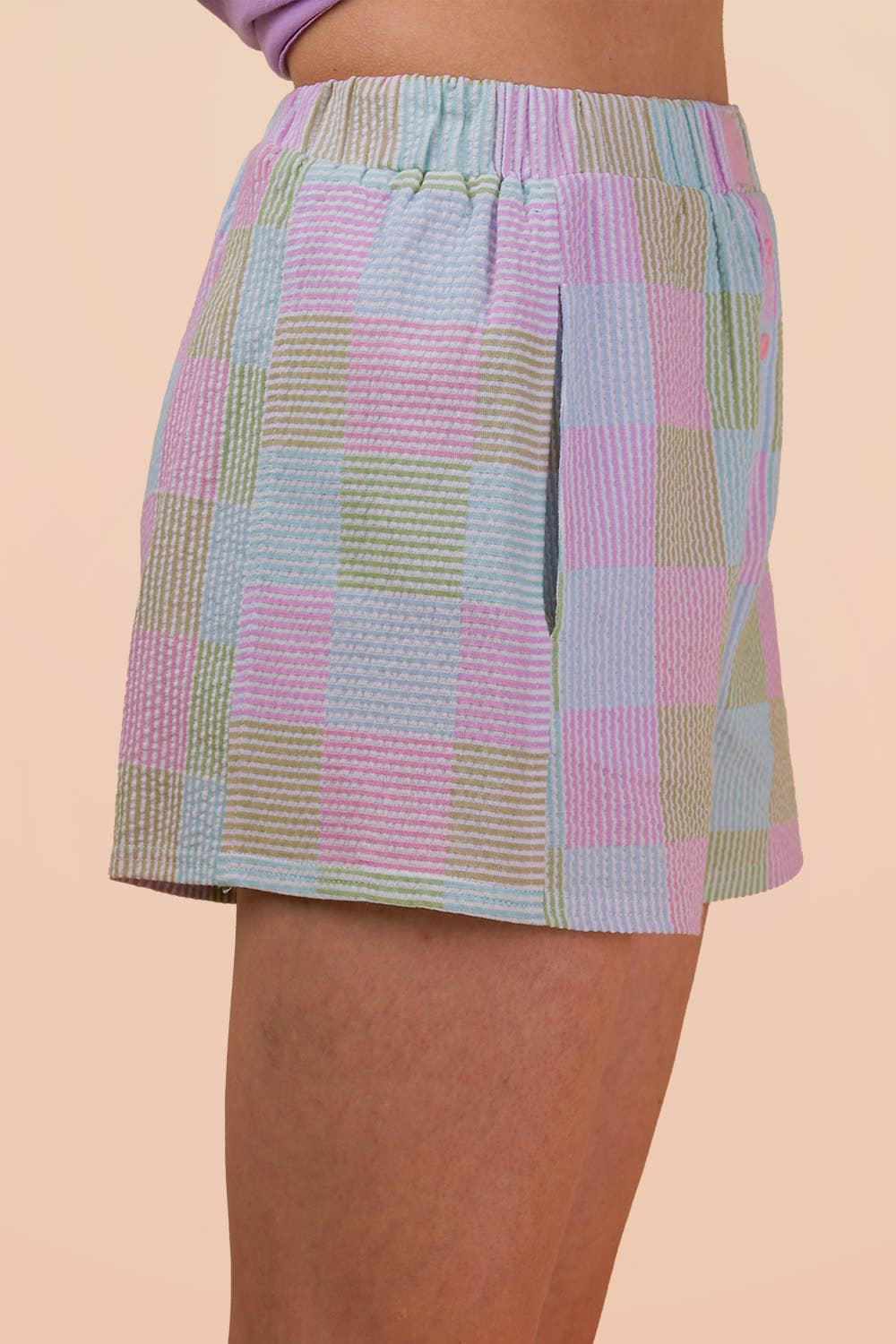 Backroad Boxer Shorts | Striped & Checker Trendy Lounge Shorts