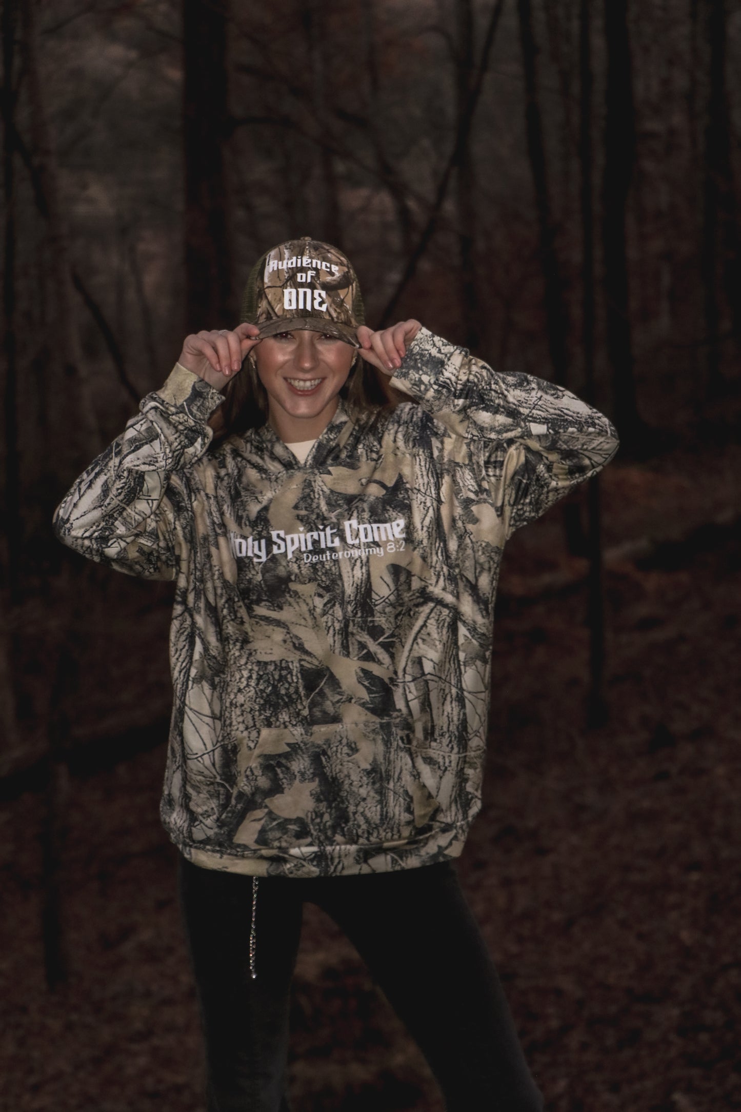 Audience of One Camo Hat