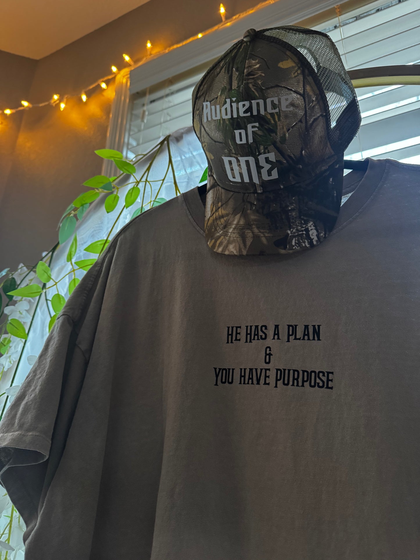 Plan and Purpose Oversized Tee