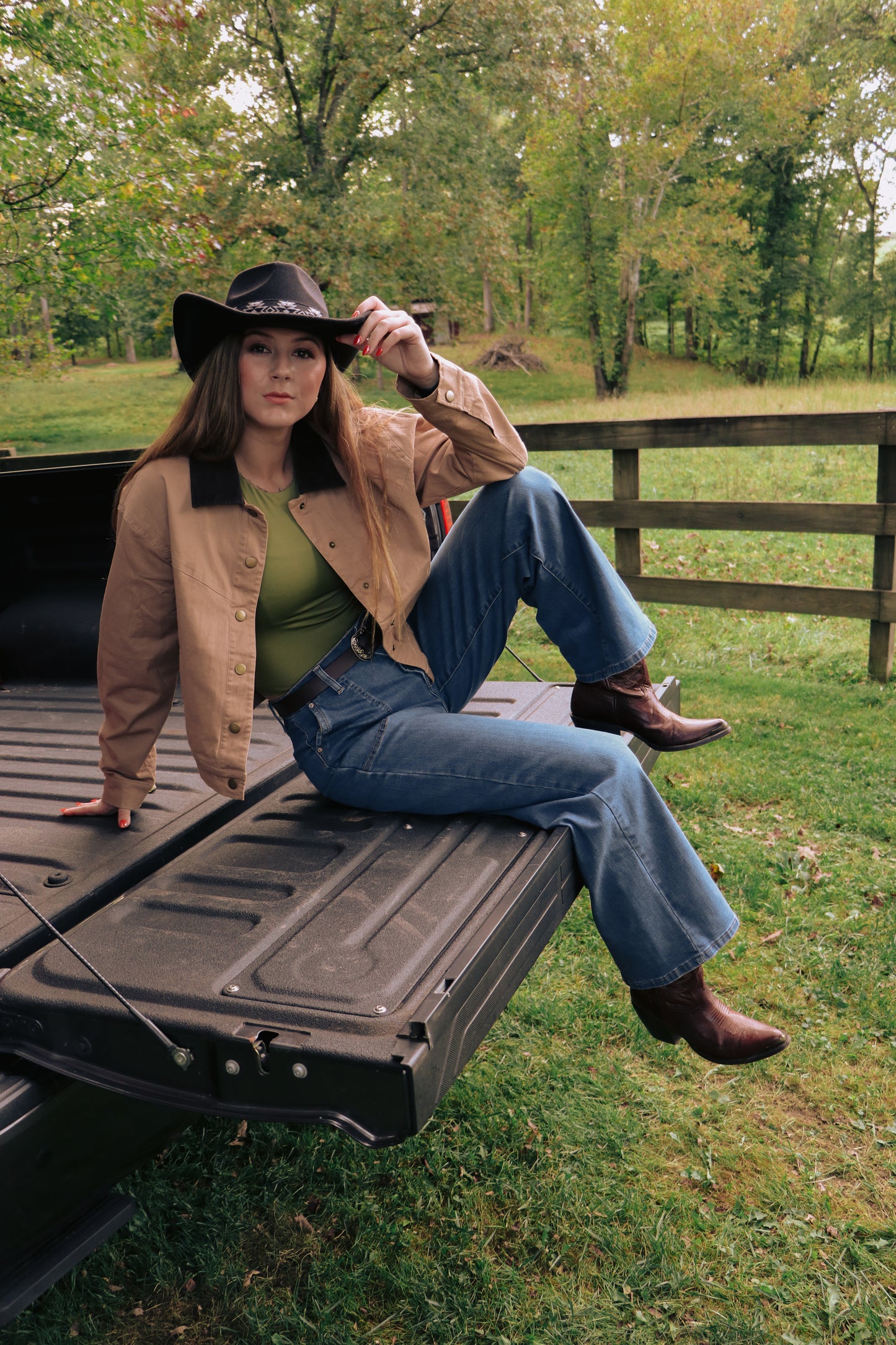 Dark Sage Seamless Solid High Neck Tank Top