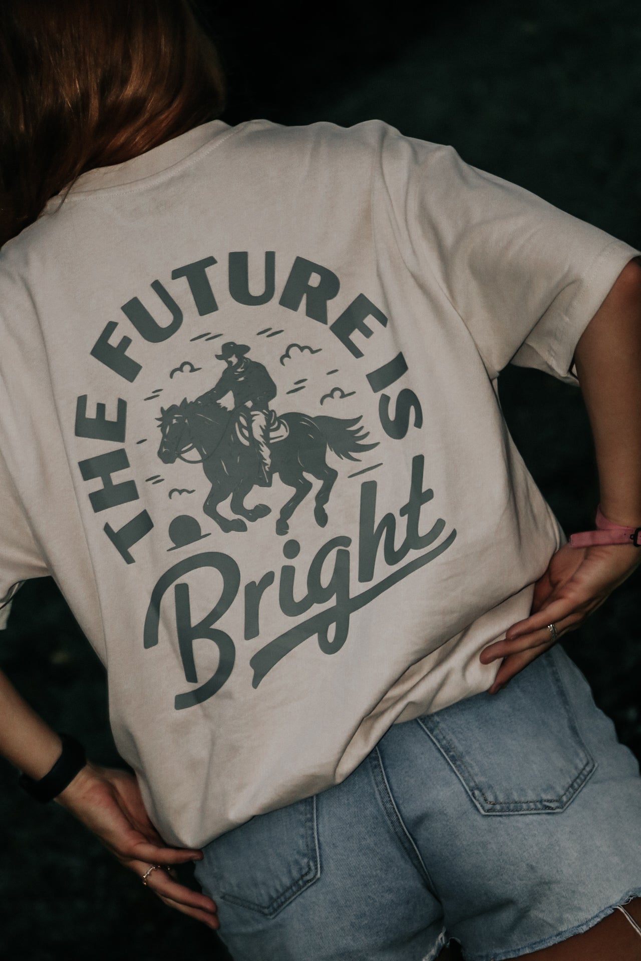 The Future Is Bright Rodeo Unisex Tee