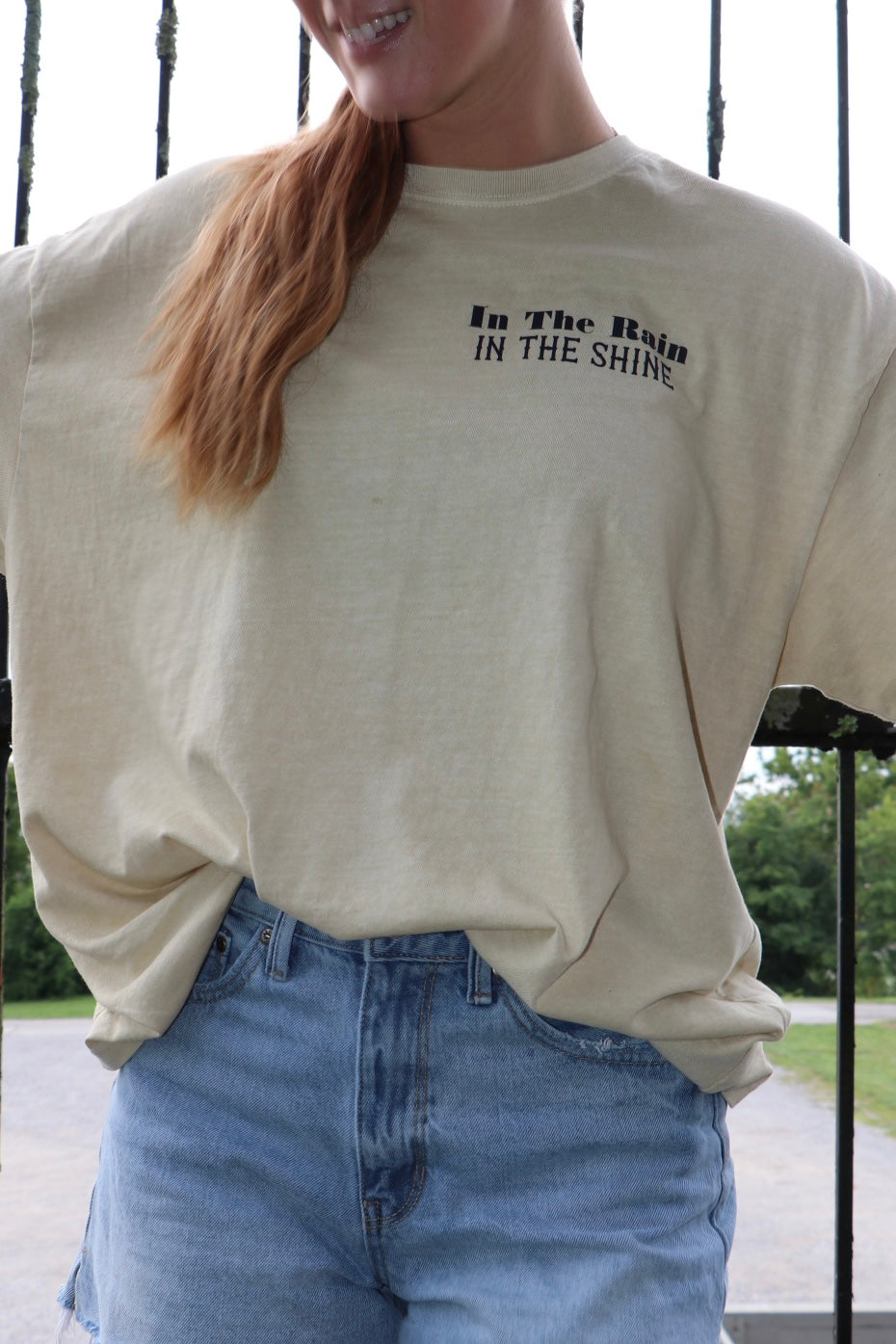 In The Rain, In The Shine Oversized Tee