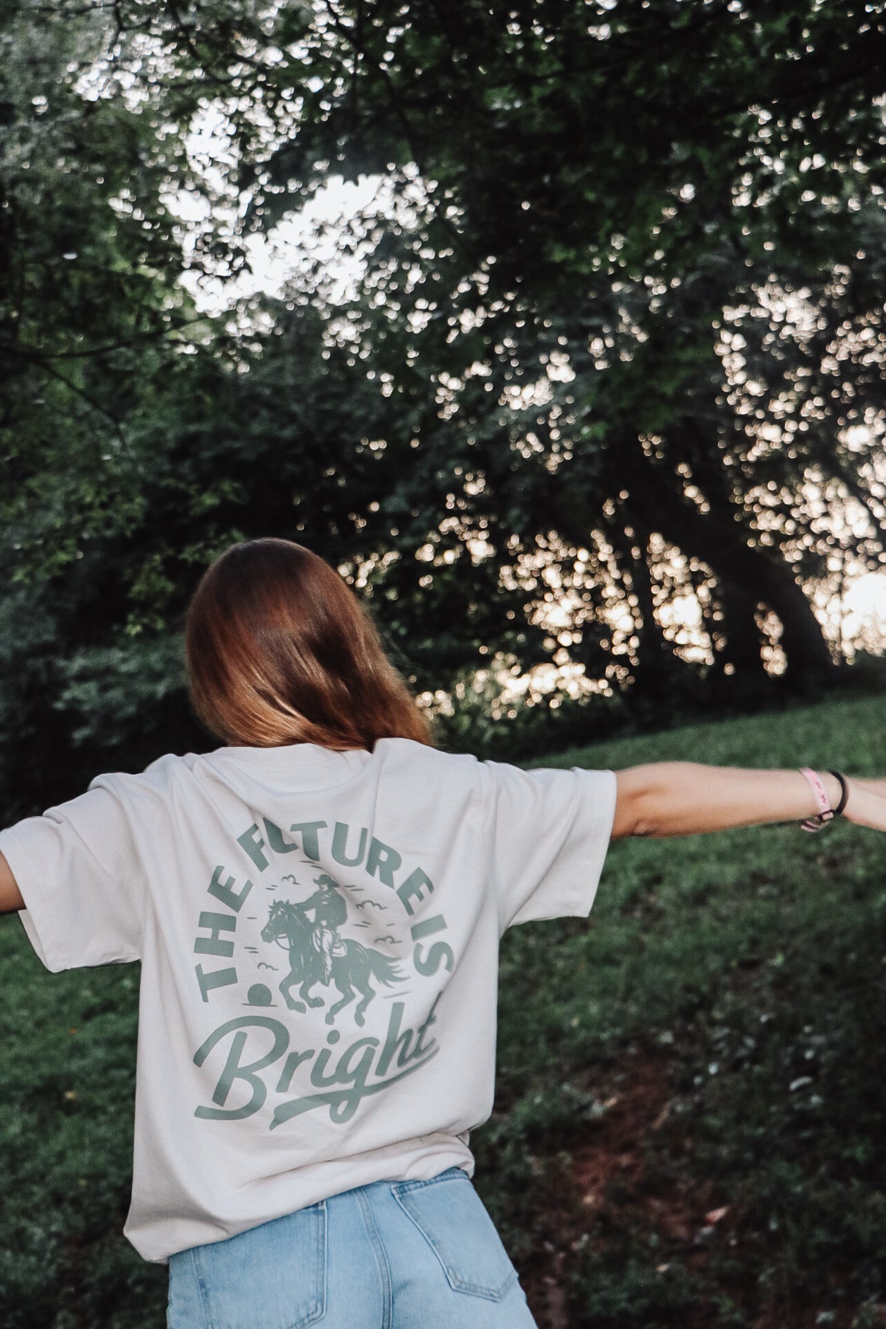 The Future Is Bright Rodeo Unisex Tee