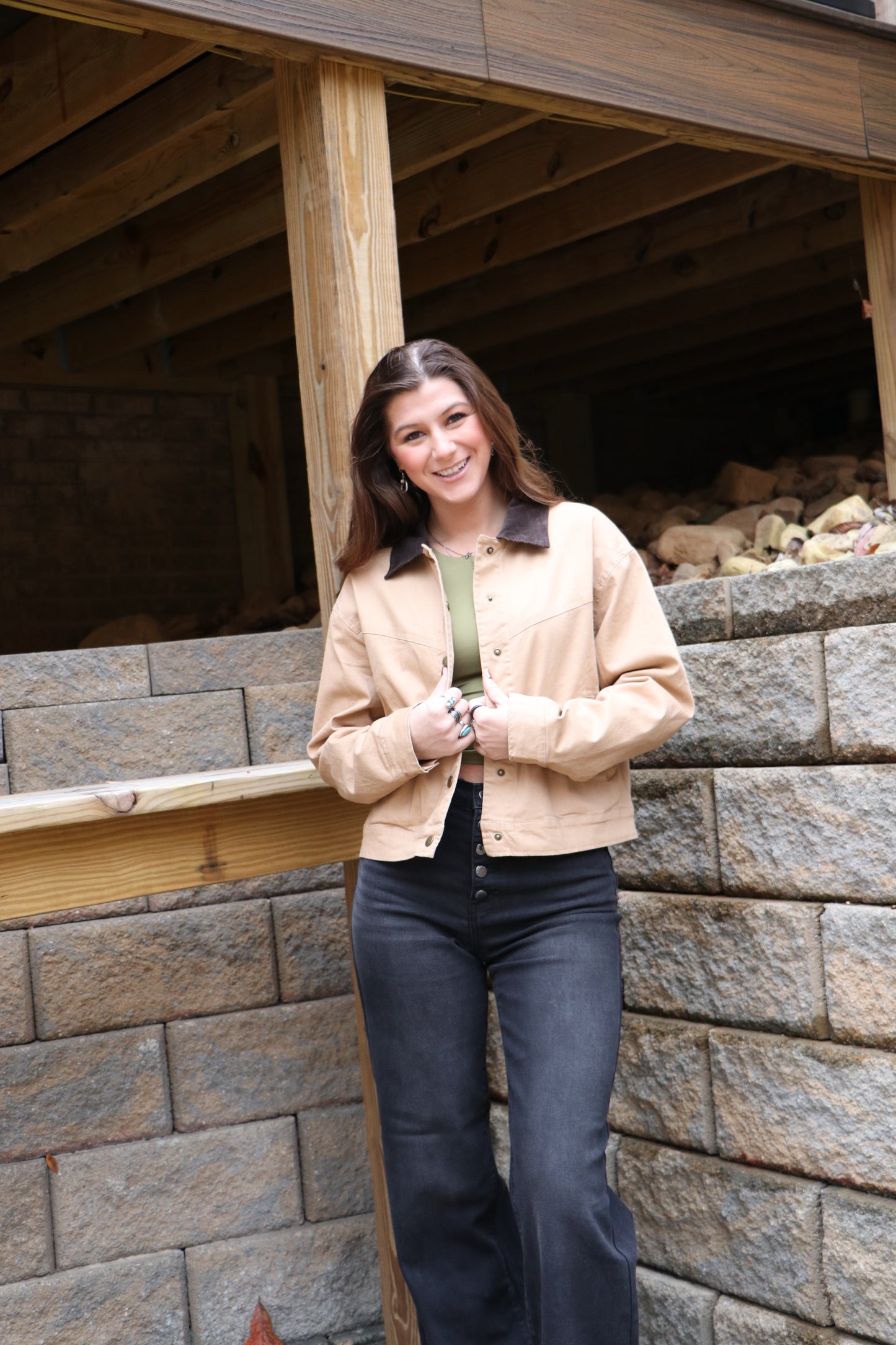 The Corduroy Collar Bomber Jacket