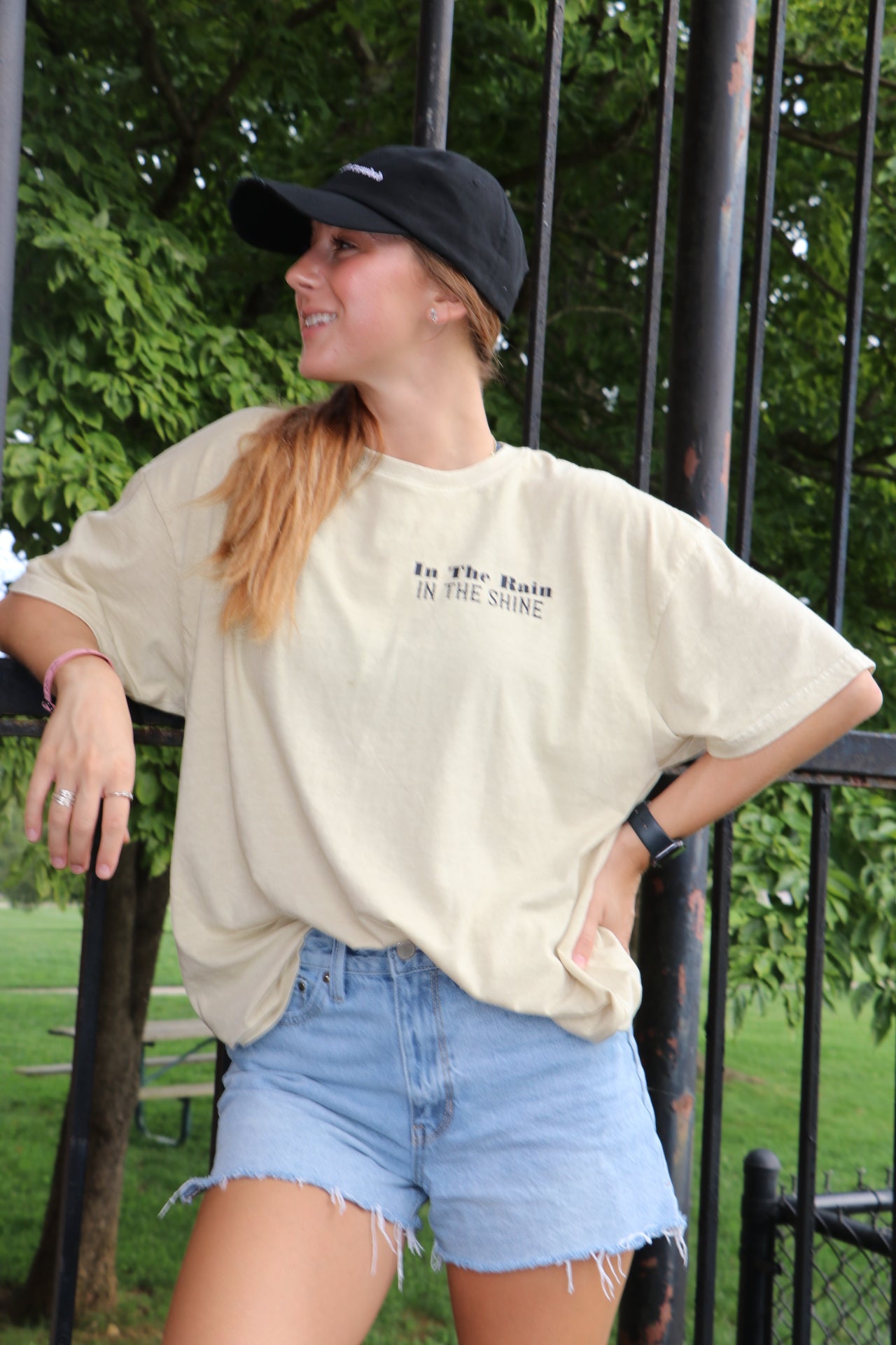 In The Rain, In The Shine Oversized Tee