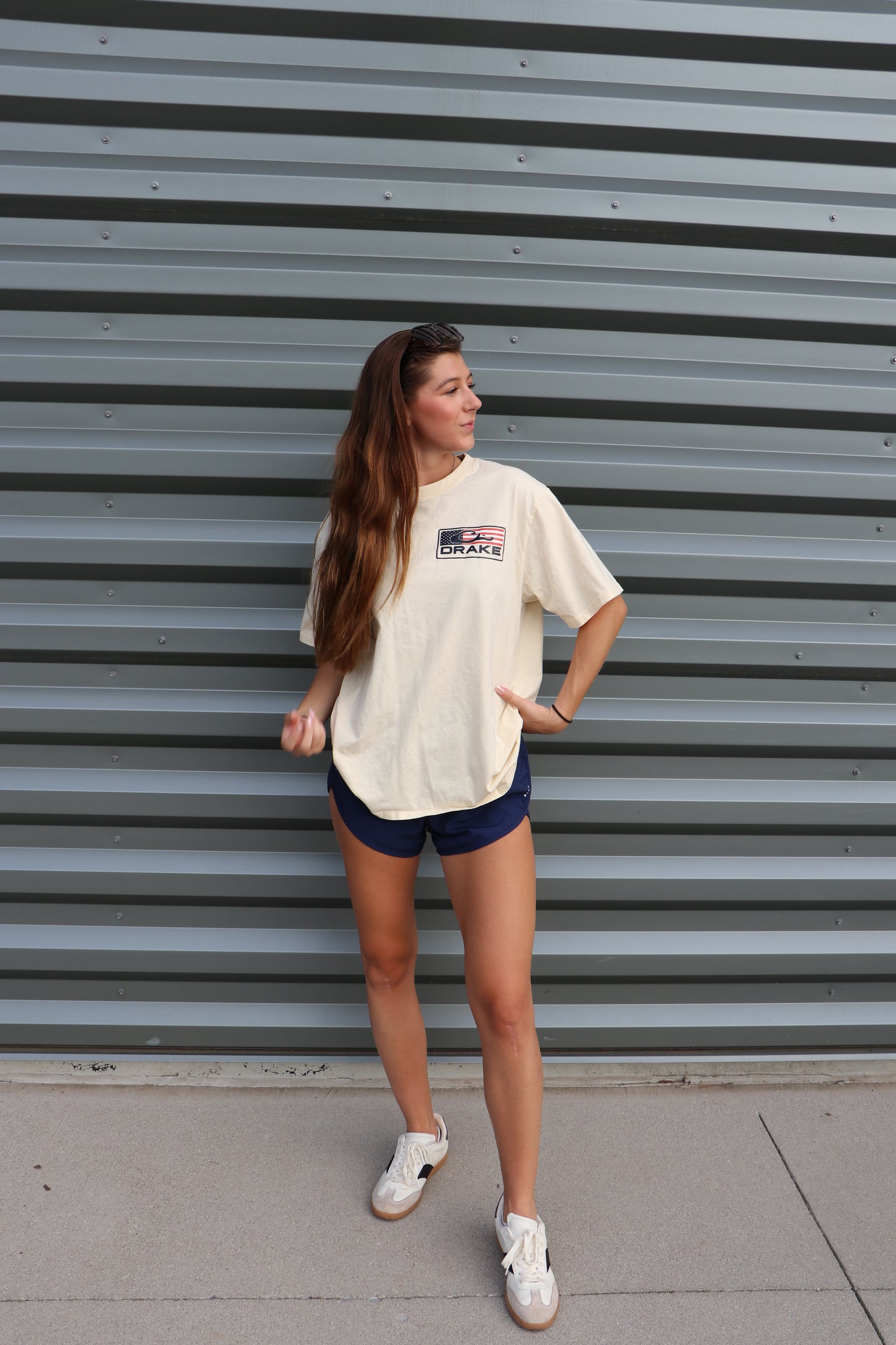 American Flag Duck Drake Graphic Tee