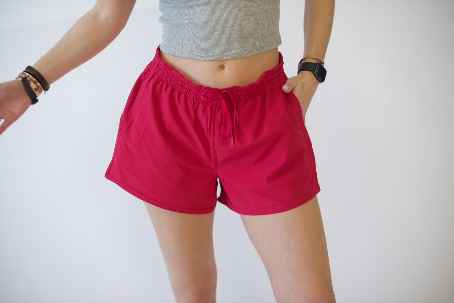 Pink Everyday Active Shorts | Flattering Fit & Throw-On Comfort