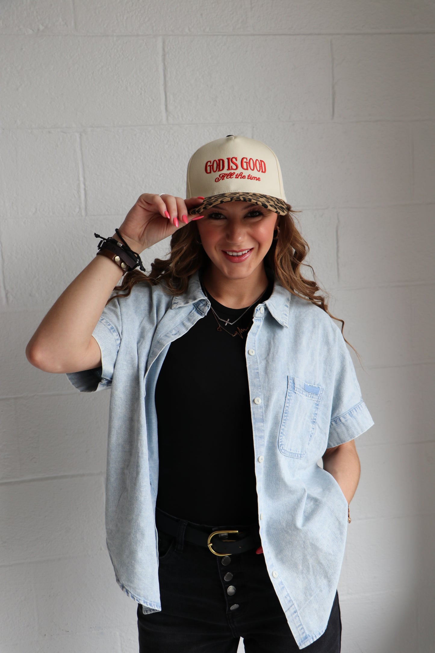 Oversized Chambray Denim Shirt | Mineral Washed Button Down Top