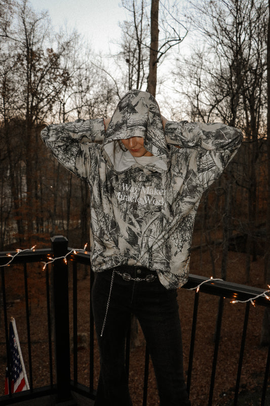 Way Maker, Miracle Worker Camo Hoodie